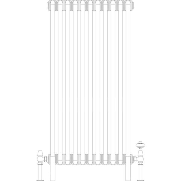 Florence 2 Column 1000mm, 11 sections