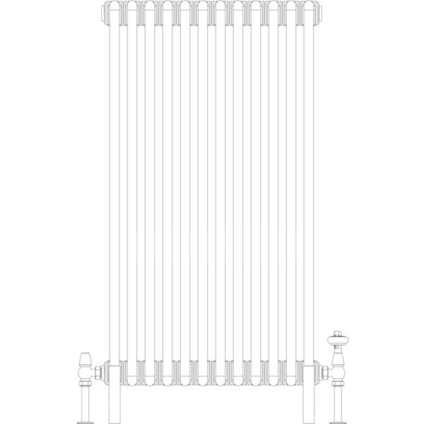 Florence 2 Column 1000mm, 12 sections