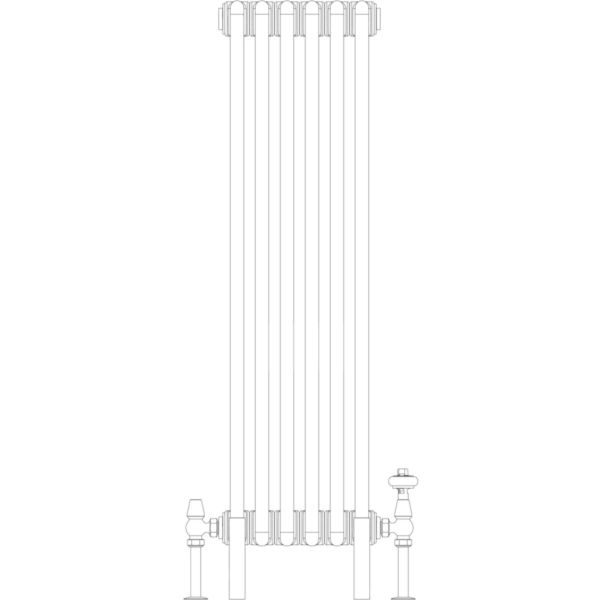 Florence 2 Column 1000mm, 6 sections