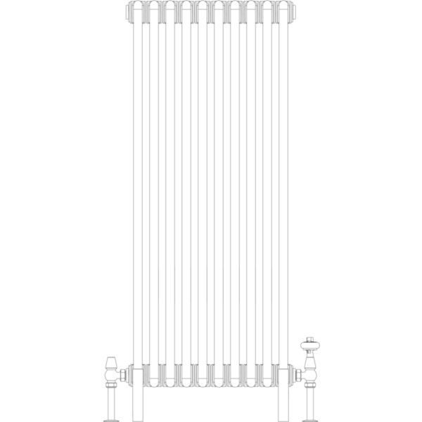 Florence 2 Column 1200mm, 10 sections