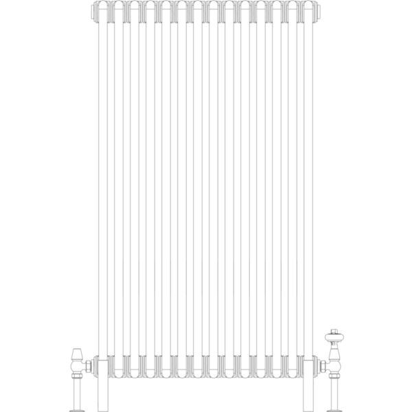 Florence 2 Column 1200mm, 14 sections