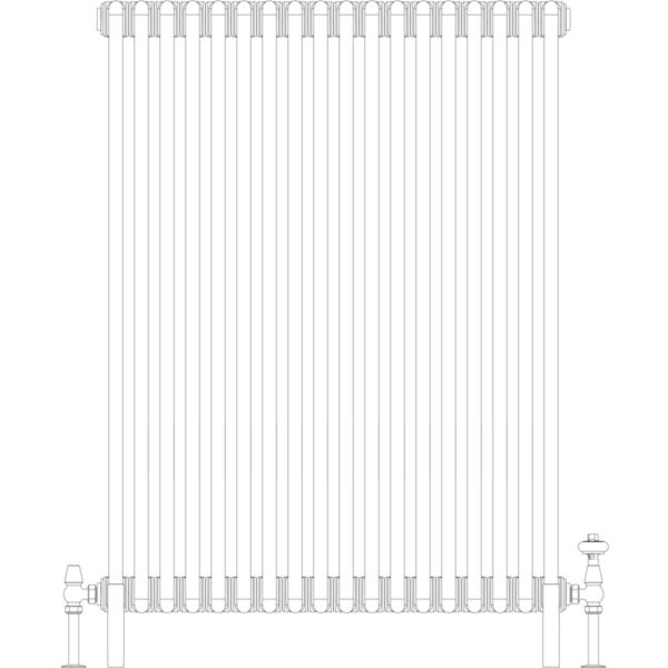 Florence 2 Column 1200mm, 18 sections