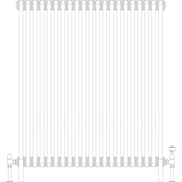 Florence 2 Column 1200mm, 21 sections