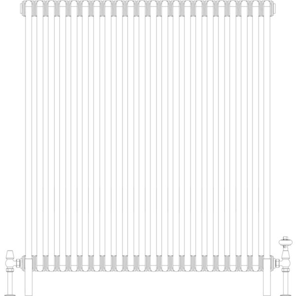 Florence 2 Column 1200mm, 22 sections