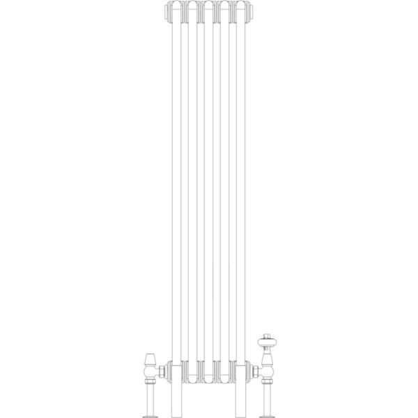 Florence 2 Column 1200mm, 5 sections