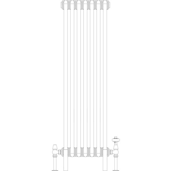 Florence 2 Column 1200mm, 7 sections