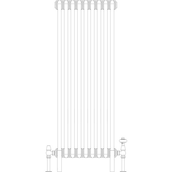 Florence 2 Column 1200mm, 9 sections