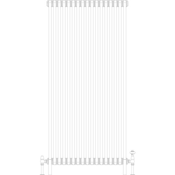 Florence 2 Column 1500mm, 17 sections