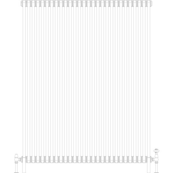 Florence 2 Column 1500mm, 28 sections