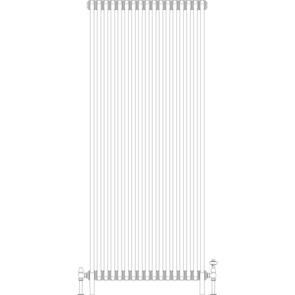 Florence 2 Column 1800mm, 17 sections