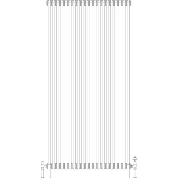 Florence 2 Column 1800mm, 20 sections