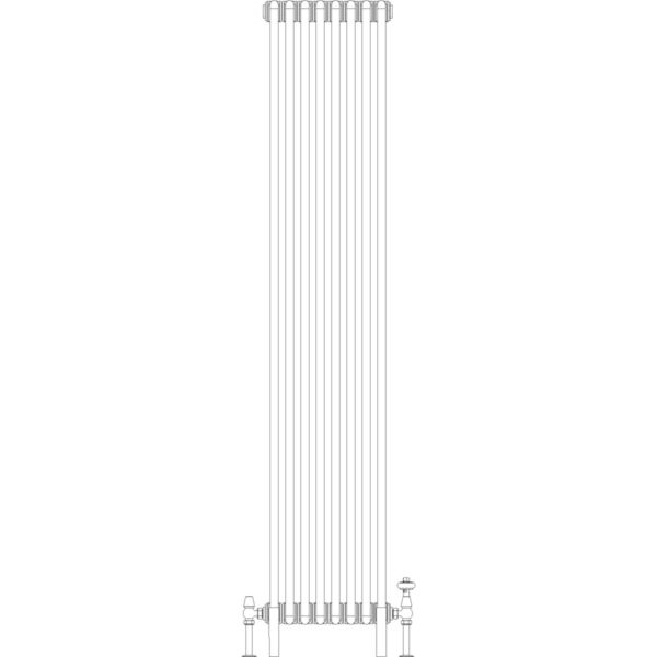 Florence 2 Column 1800mm, 8 sections