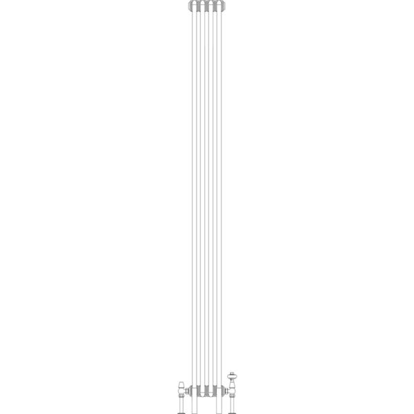 Florence 2 Column 2200mm, 4 sections