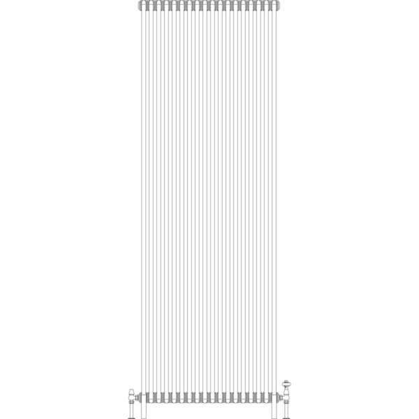 Florence 2 Column 2500mm, 18 sections