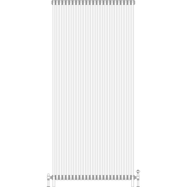 Florence 2 Column 2500mm, 24 sections