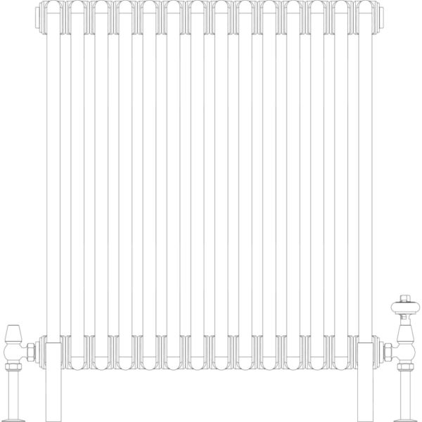 Florence 2 Column 685mm, 14 sections