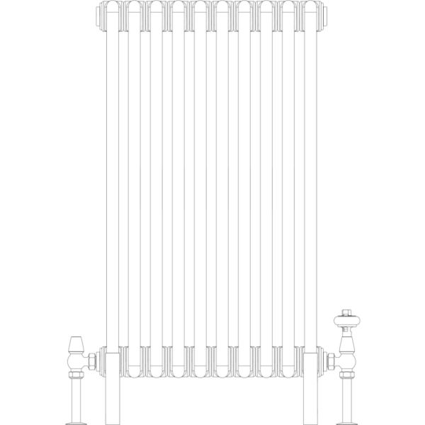 Florence 2 Column 765mm, 10 sections