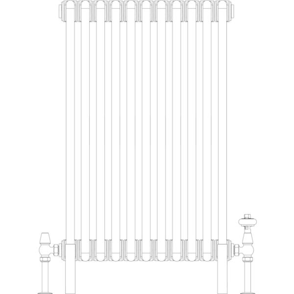 Florence 2 Column 765mm, 11 sections