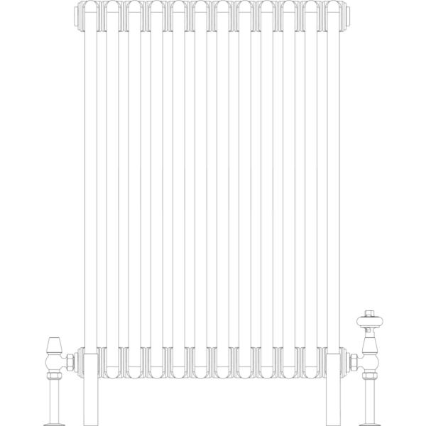 Florence 2 Column 765mm, 12 sections