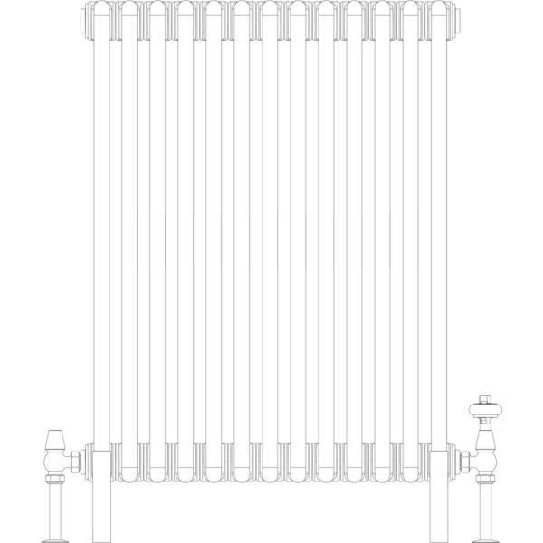 Florence 2 Column 765mm, 13 sections