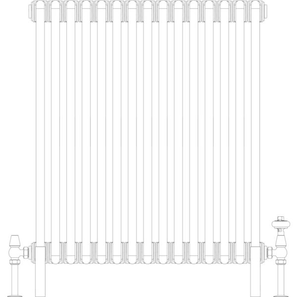 Florence 2 Column 765mm, 15 sections