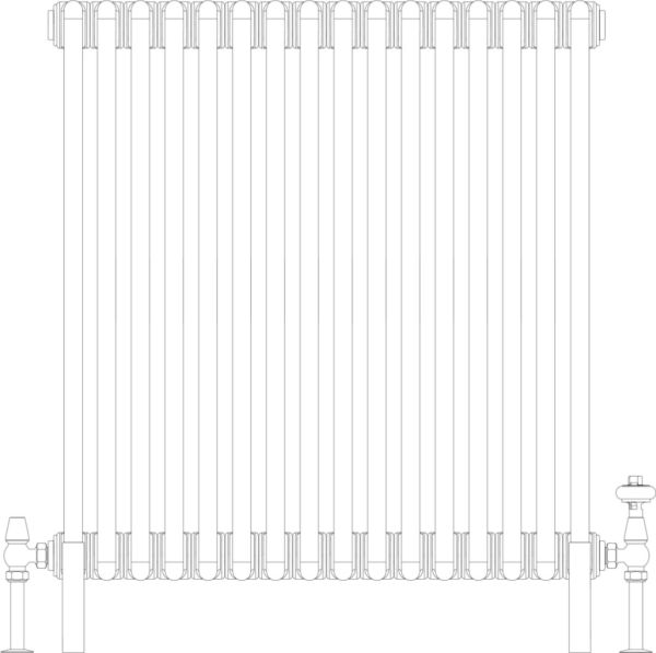 Florence 2 Column 765mm, 16 sections