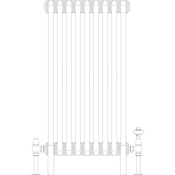 Florence 2 Column 765mm, 9 sections