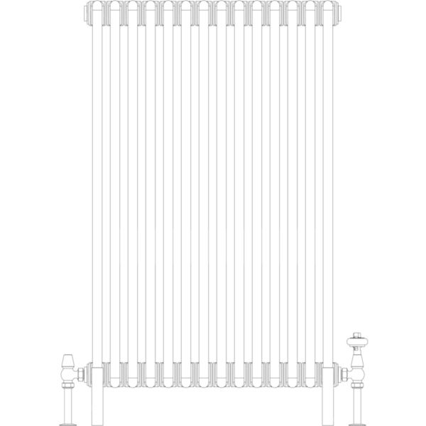 Florence 3 Column 1000mm, 14 sections