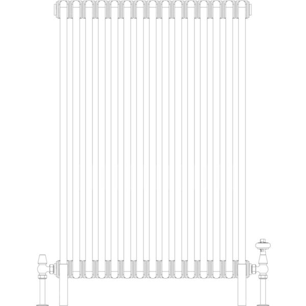 Florence 3 Column 1000mm, 15 sections