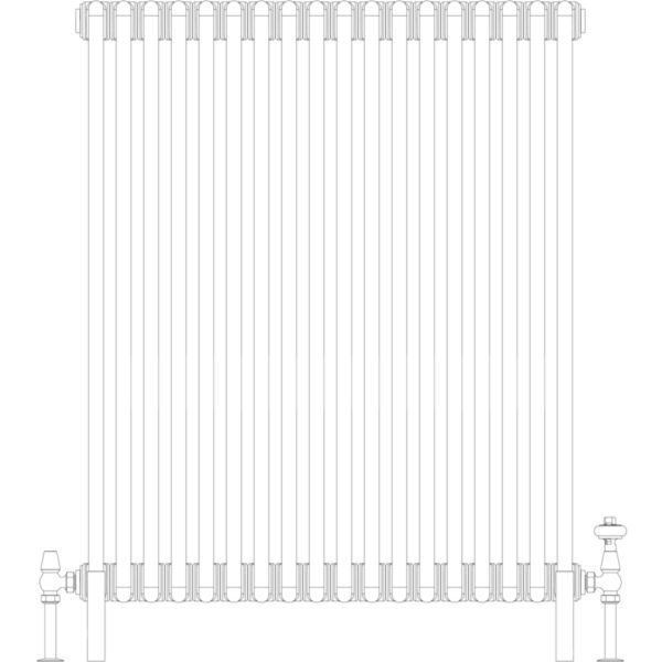 Florence 3 Column 1000mm, 18 sections