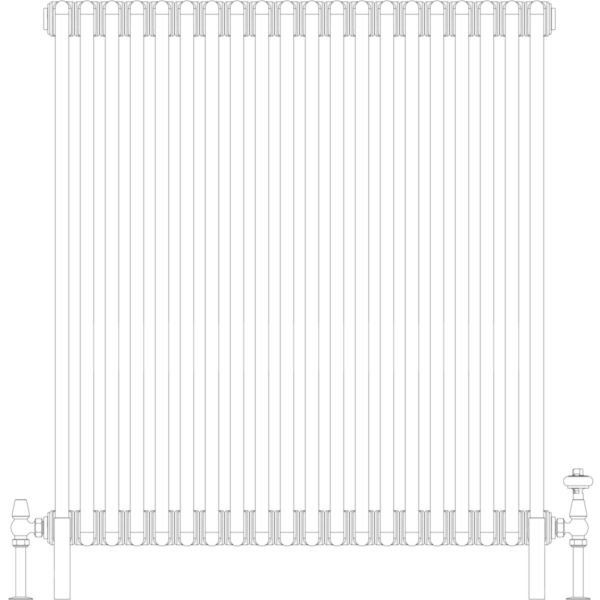 Florence 3 Column 1000mm, 20 sections