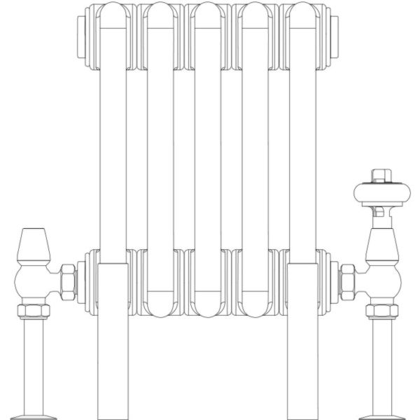 Florence 3 Column 200mm, 5 sections