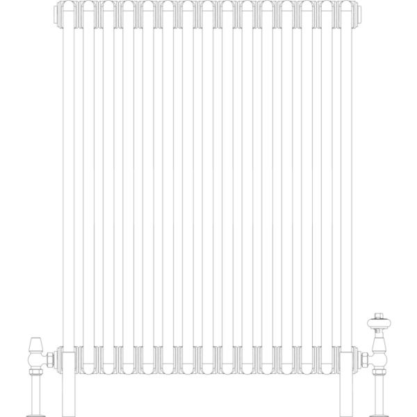 Florence 3 Column 900mm, 15 sections