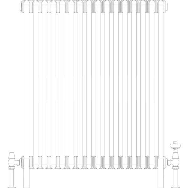 Florence 3 Column 900mm, 16 sections