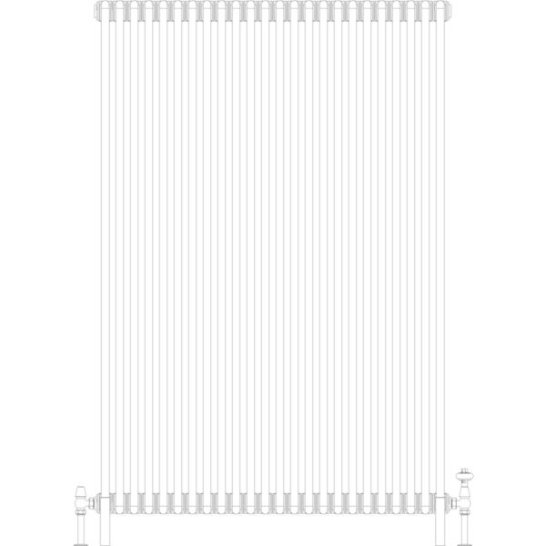 Florence 4 Column 1500mm, 24 sections