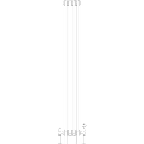 Florence 4 Column 1500mm, 4 sections