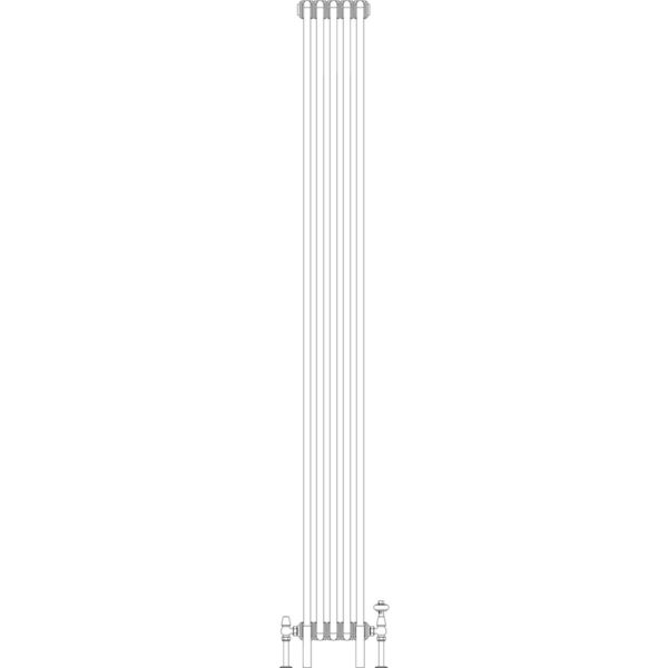 Florence 4 Column 2200mm, 5 sections