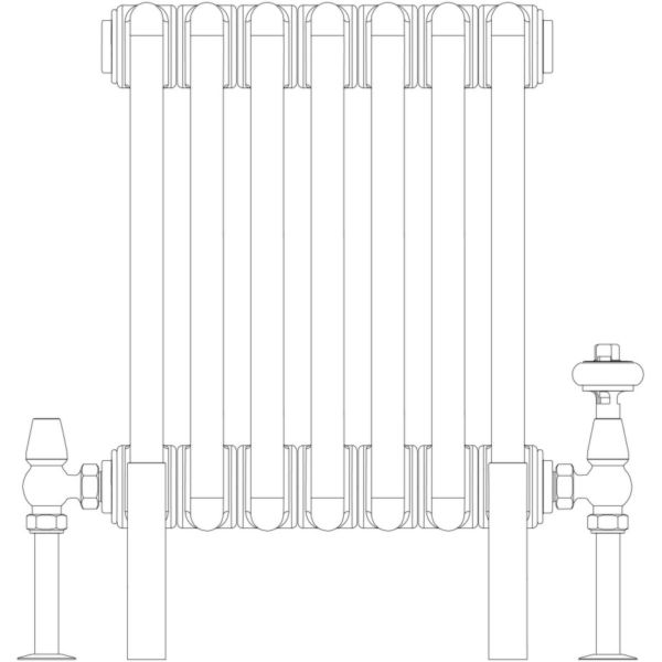 Florence 4 Column 400mm, 7 sections