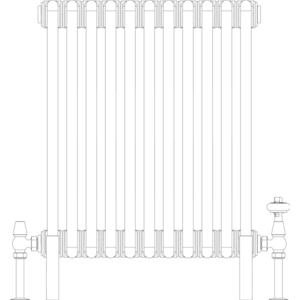 Florence 4 Column 600mm, 11 sections