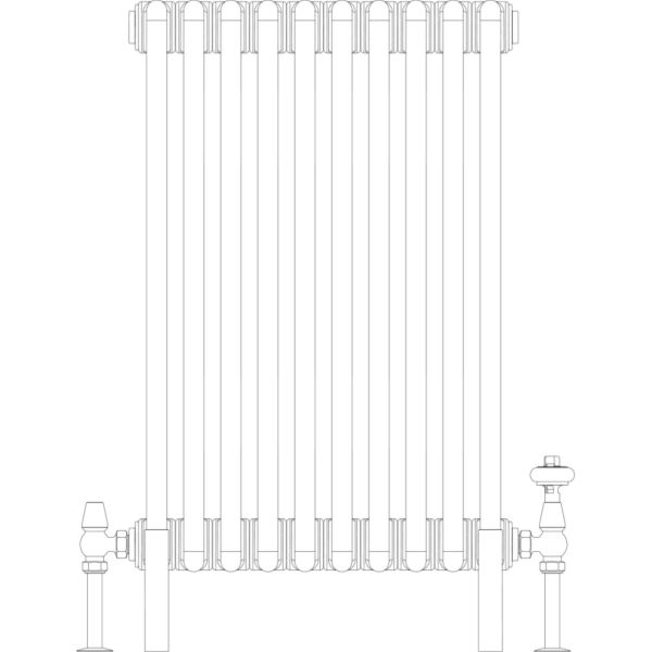 Florence 4 Column 685mm, 10 sections