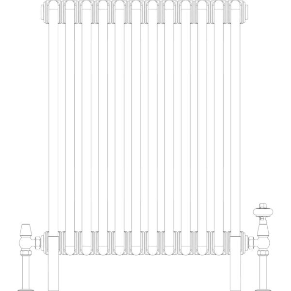 Florence 4 Column 685mm, 12 sections