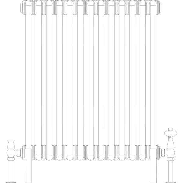 Florence 4 Column 685mm, 13 sections