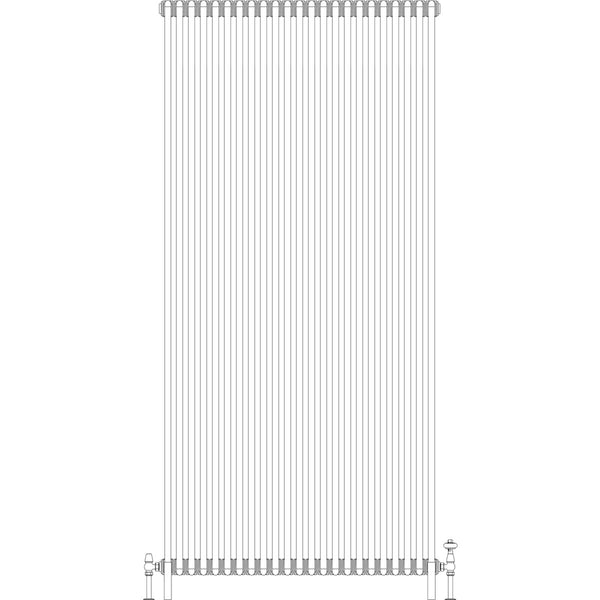 Florence 5 Column 2200mm, 23 sections