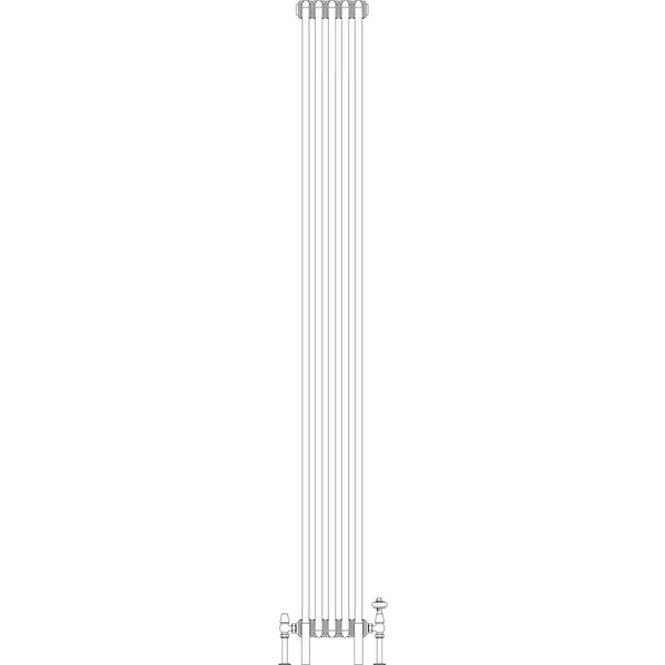 Florence 5 Column 2200mm, 5 sections