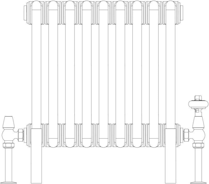 Florence 5 Column 400mm, 9 sections