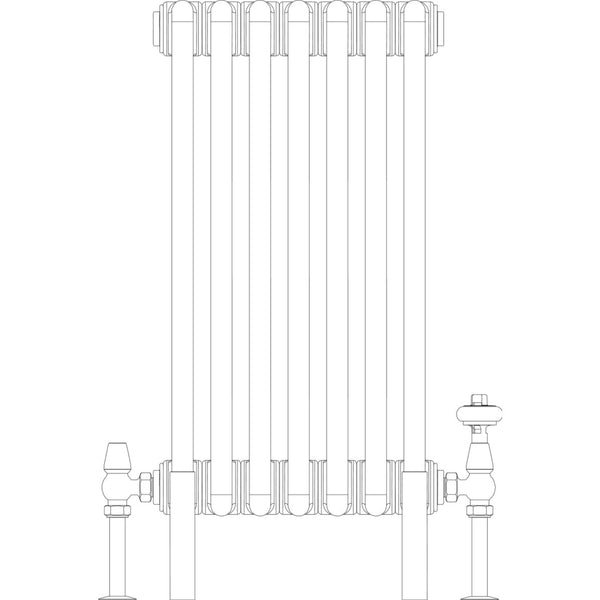 Florence 5 Column 600mm, 7 sections