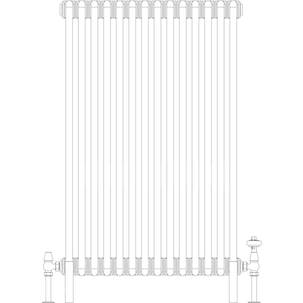 Florence 6 Column 1000mm, 14 sections