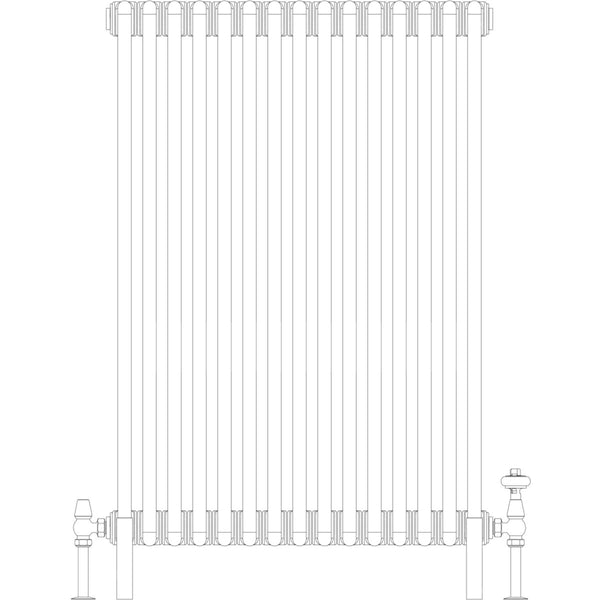 Florence 6 Column 1000mm, 15 sections