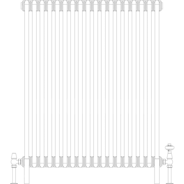 Florence 6 Column 1000mm, 18 sections