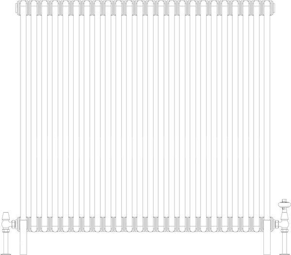 Florence 6 Column 1000mm, 24 sections